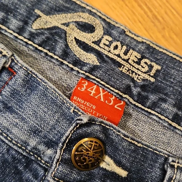 Request Jeans Size 34x32 - Picture 2 of 11